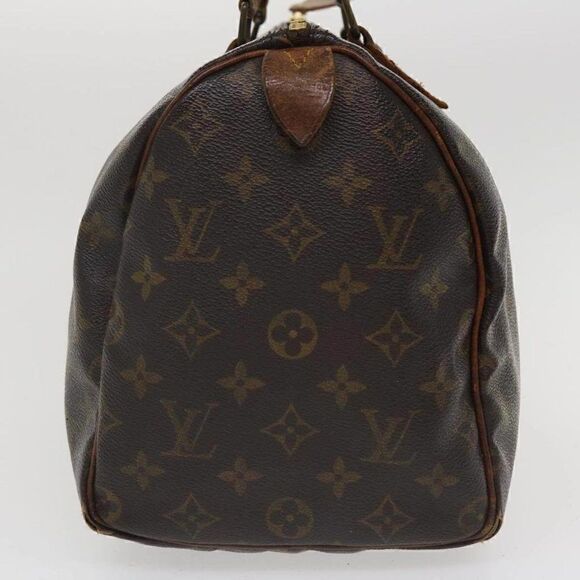 LOUIS VUITTON Monogram Speedy 30 Hand Bag - Picture 3 of 15